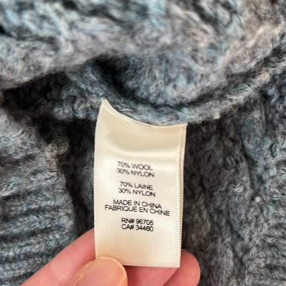 Rebecca Taylor Blue Sweater size Large - Picture 3 of 5